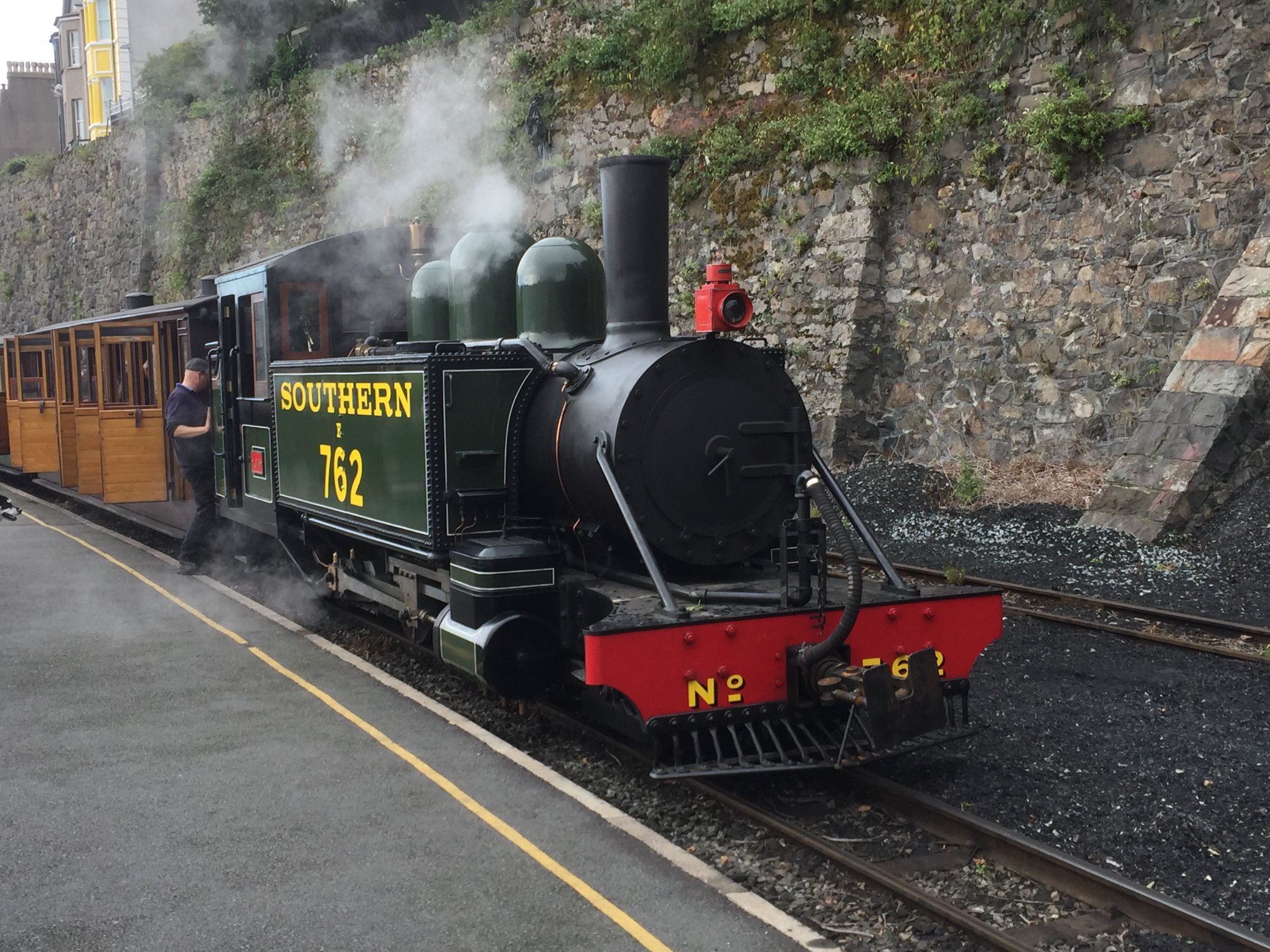 LYN and train at Caernarfon, 14 September 2018